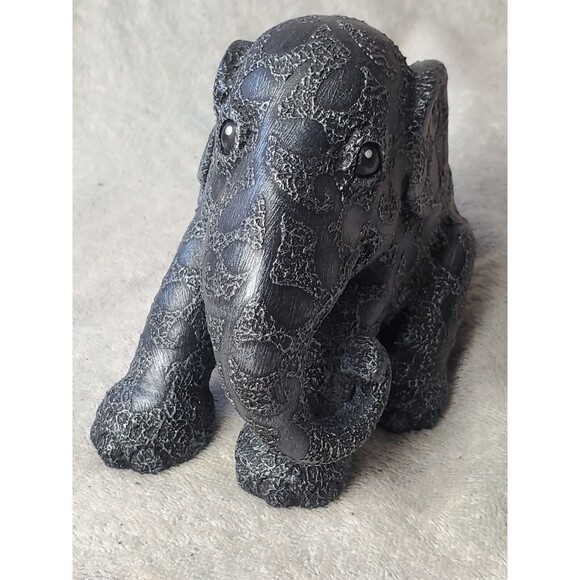Elephant Parade Silver Clover Limited Edition Original 2016 Resin Figure 7"x6" - Picture 2 of 16